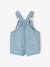 Salopette courte bébé garçon denim double stone 3 - vertbaudet enfant 