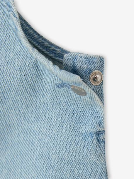 Salopette courte bébé garçon denim double stone 5 - vertbaudet enfant 