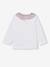 T-shirt manches longues fleuri rose clair 3 - vertbaudet enfant 