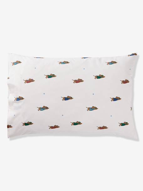 Parure housse de couette et taie d'oreiller rayé bleu 9 - vertbaudet enfant 
