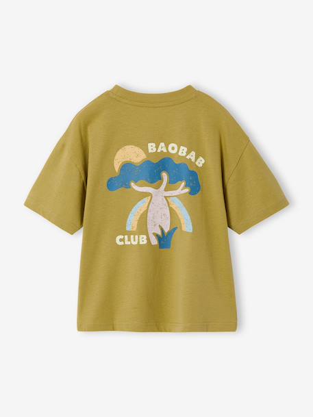 T-shirt manches courtes garçon cumin 1 - vertbaudet enfant 