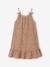 Robe fille fine bretelles jersey beige 2 - vertbaudet enfant 