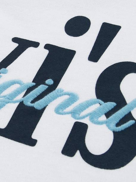 Tee shirt manches courtes enfant LEVIS KID'S blanc+marine 3 - vertbaudet enfant 