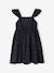Robe fille broderie anglaise gris ardoise 3 - vertbaudet enfant 