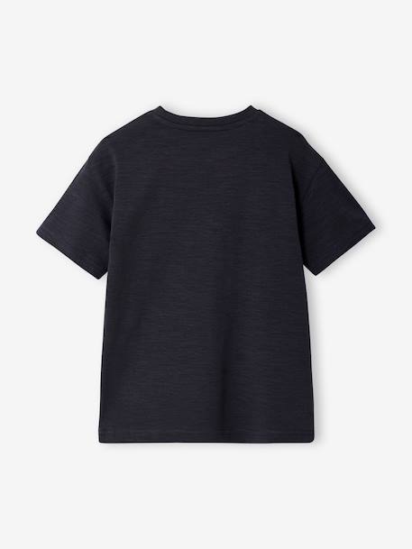 T-shirt manches courtes garçon anthracite+bleu ciel+jaune 3 - vertbaudet enfant 