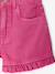Short fille twill volant pivoine 4 - vertbaudet enfant 