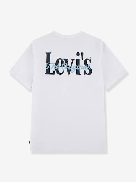 Tee shirt manches courtes enfant LEVIS KID'S blanc+marine 2 - vertbaudet enfant 