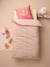 Parure housse de couette et taie d'oreiller corail 2 - vertbaudet enfant 