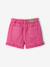 Short fille twill volant pivoine 3 - vertbaudet enfant 