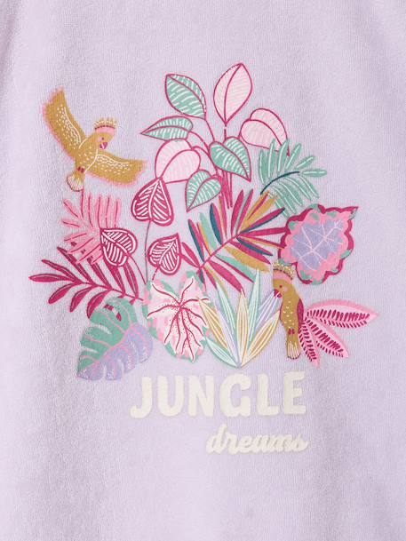 Sweat manches longues lilas 3 - vertbaudet enfant 