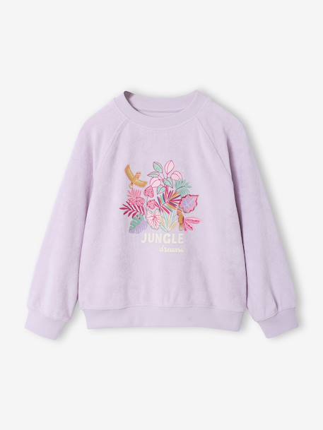 Fille-Sweat manches longues 