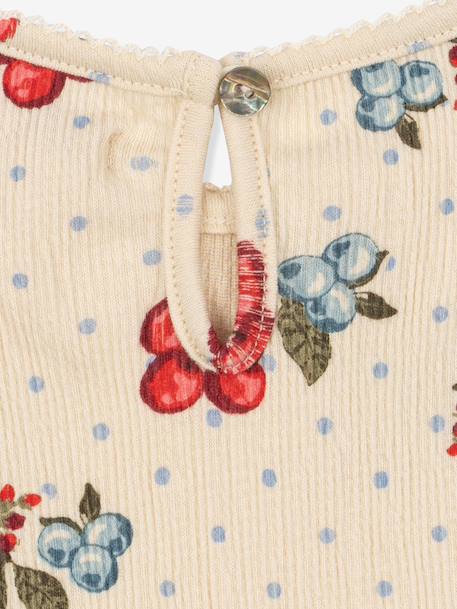 Robe courte fille beige 3 - vertbaudet enfant 