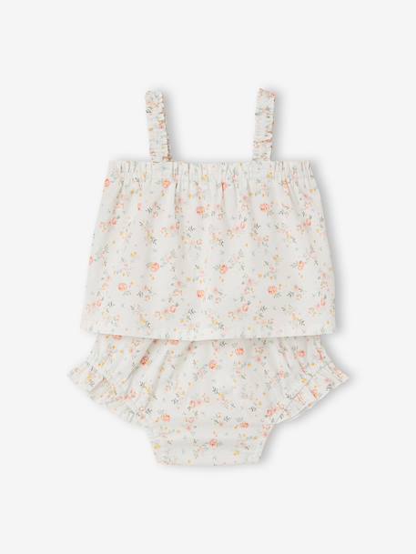 Bébé-Ensemble-Ensemble haut culotte bébé fille