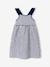 Robe fille sans manches marine+vieux rose 2 - vertbaudet enfant 