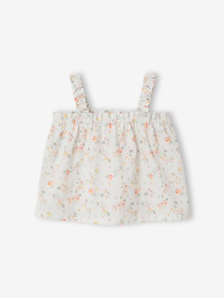 Ensemble haut culotte bébé fille écru 2 - vertbaudet enfant 