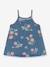 Robe courte fille denim bleu jean 2 - vertbaudet enfant 