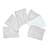 Lot de 12 lingettes lavables coton bio Ananas+Baleines+Fleurs beiges+Fleurs roses+Géométrique+Vichy vert 12 - vertbaudet enfant 