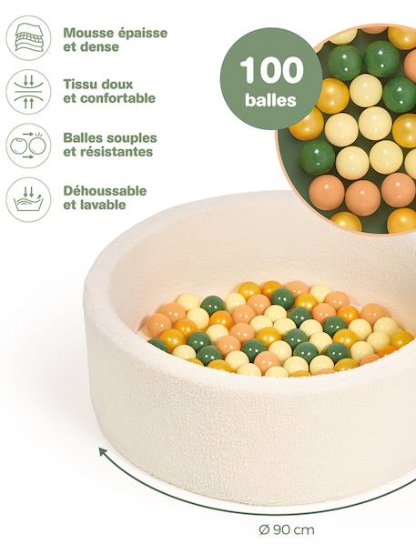 Piscine balle plush multicolore 2 - vertbaudet enfant 