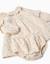 Robe en coton à fleurs + bloomer b&s Beige 4 - vertbaudet enfant 