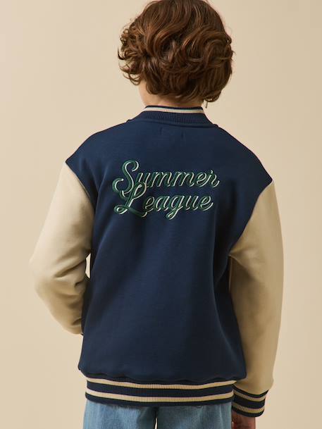 Veste Teddy style collège marine 5 - vertbaudet enfant 
