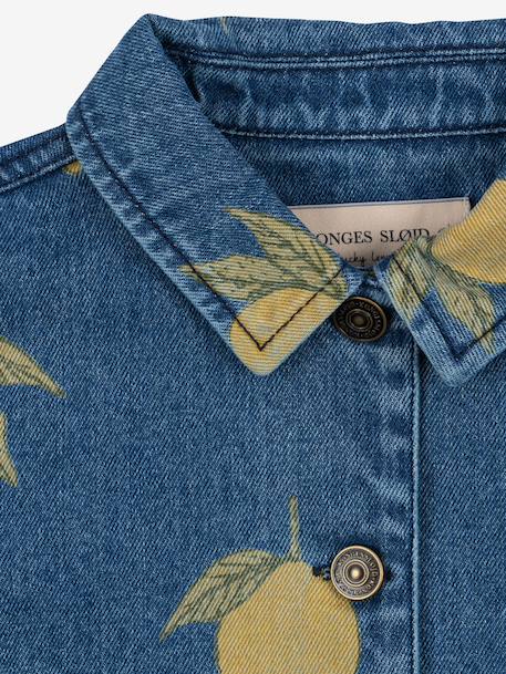 Veste en denim bleu jean 3 - vertbaudet enfant 