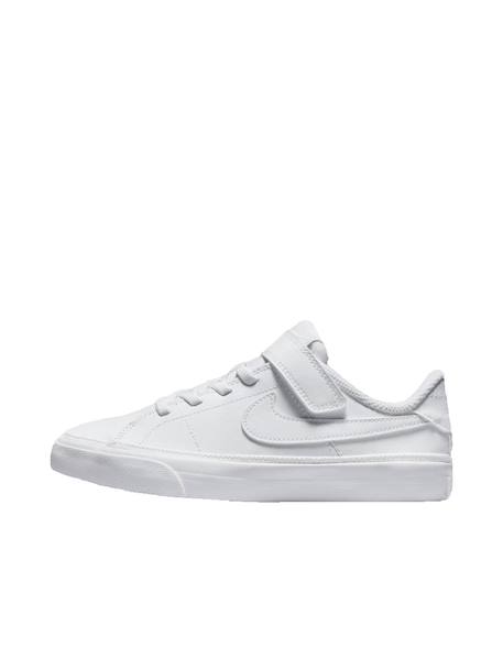 Baskets fille court legacy Blanc+Blanc 1 3 - vertbaudet enfant 