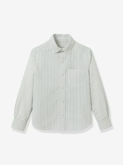 -Chemise longue rayée