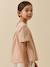 Blouse gaze coton bio rose pâle 3 - vertbaudet enfant 