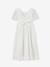Robe longue fille blanc 2 - vertbaudet enfant 