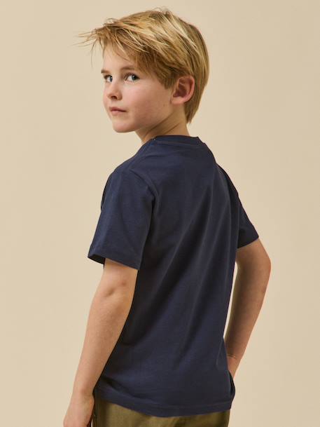 T-shirt manches courtes marine 4 - vertbaudet enfant 