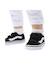 Chaussures basses à scratch old skool v – confort et maintien bébé Noir 3 - vertbaudet enfant 