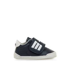 Chaussures-Chaussures bébé 17-26-Sneakers garçon synthétique fermeture adhésive barefoot