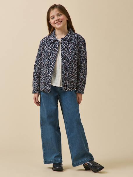Veste fleurie bleu 6 - vertbaudet enfant 