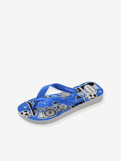 Tongs enfant sport bleu 2 - vertbaudet enfant 