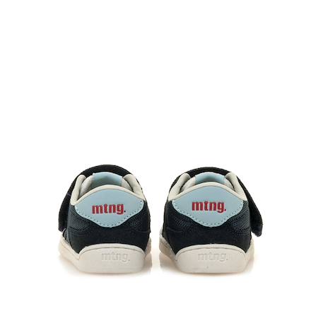 Sneakers garçon synthétique fermeture adhésive barefoot Bleu marine–pétrole+Bleu marine-turquoise+Jaune clair+Kaky+Taupe-cuir 9 - vertbaudet enfant 
