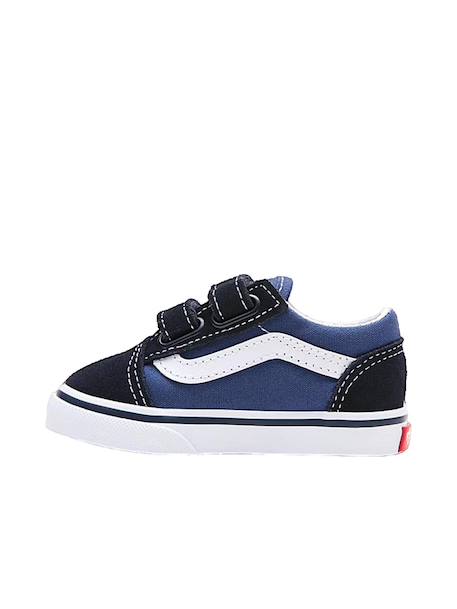 Chaussures à scratch old skool – confort et maintien bébé Bleu 3 - vertbaudet enfant 