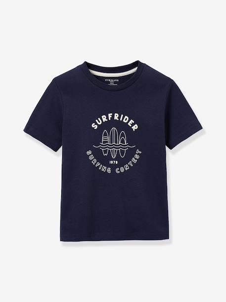 T-shirt manches courtes marine 1 - vertbaudet enfant 