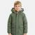 Parka garçon imprimée Kaki+Noir 1 - vertbaudet enfant 