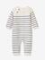 Combinaison bébé marinière marine 1 - vertbaudet enfant 