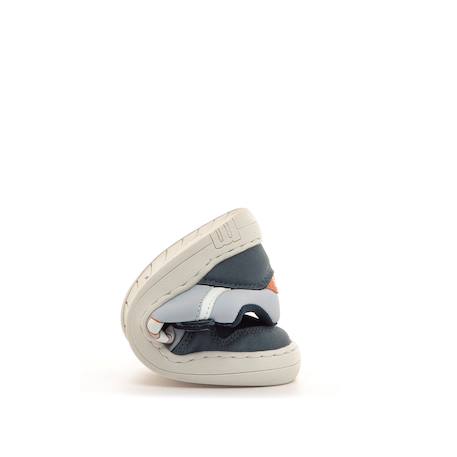 Sneakers garçon synthétique lacets- fermeture adhésive barefoot Blanc-beige+Blanco-grey+Blue+Noir mate+White 14 - vertbaudet enfant 