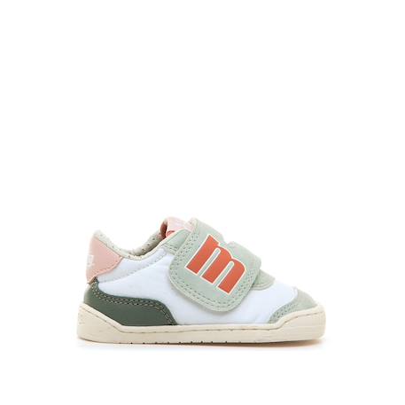 Sneakers filles synthétique fermeture adhésive barefoot Aigue-marine 1 - vertbaudet enfant 