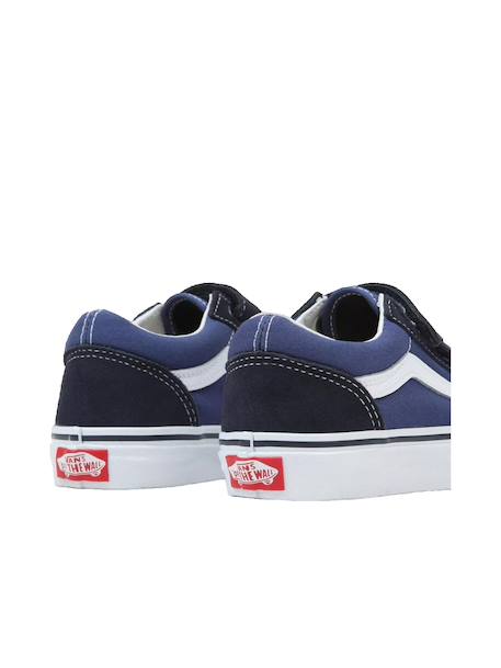 Chaussures old skool à scratch – style classique et confort enfant Bleu 3 - vertbaudet enfant 