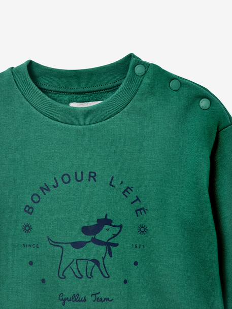 Sweat bébé doux menthe 3 - vertbaudet enfant 