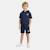 Ensemble t-shirt capuche et short garçon à imprimé Marine 1 - vertbaudet enfant 