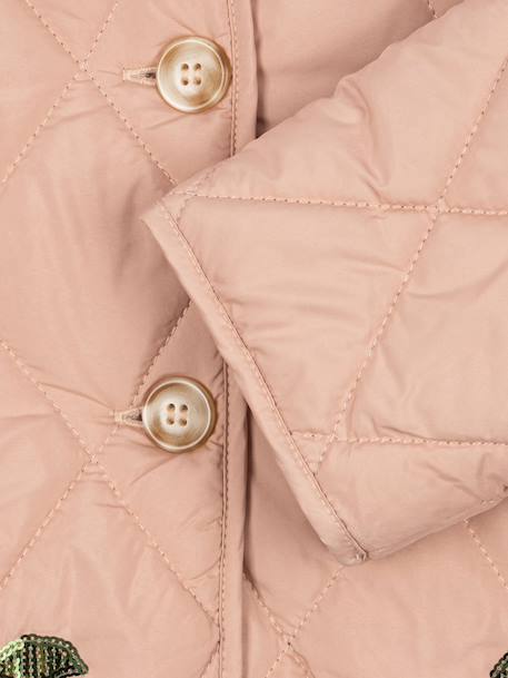 Veste matelassée fille rose 6 - vertbaudet enfant 