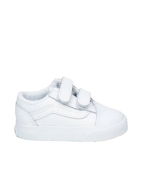 Basket à scratch old skool v – confort et style bébé Blanc 1 - vertbaudet enfant 