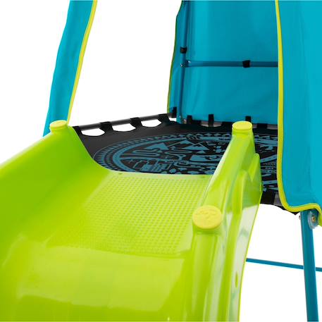 Aire de jeux évolutive panier de basket explorer tour métal h246cm Bleu - vert 6 - vertbaudet enfant 