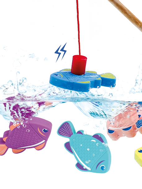 Pêche magnétique pour le bain multicolore 2 - vertbaudet enfant 