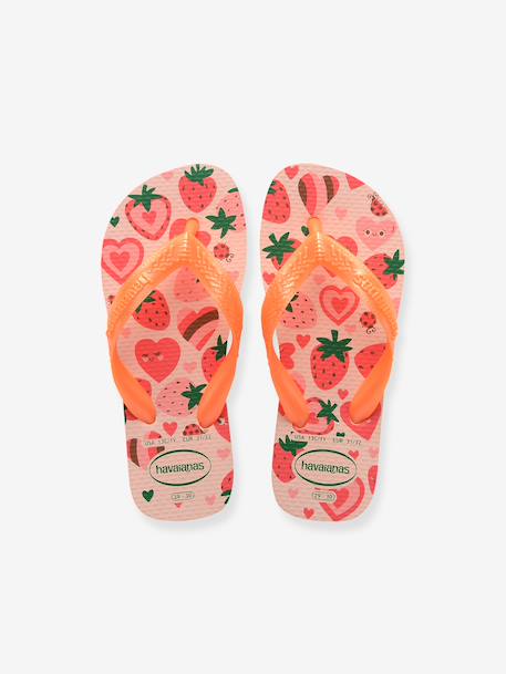 Tongs imprimés orange 4 - vertbaudet enfant 