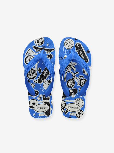Tongs enfant sport bleu 4 - vertbaudet enfant 